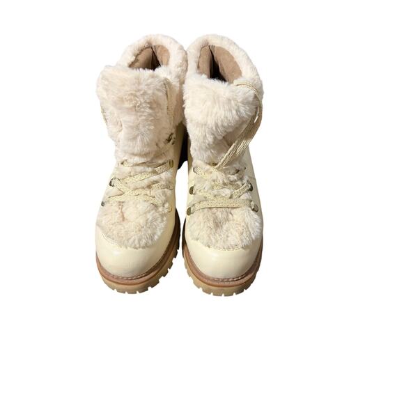 Sam Edelman Kilbourne Faux Fur Boat Size 8 - Picture 13 of 16